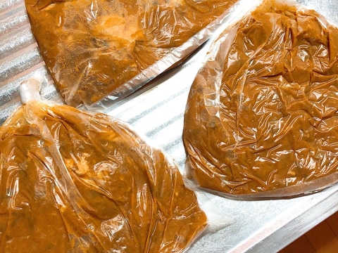 洗い物いらず&節約★残ったカレーの冷凍方法